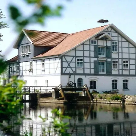 Wipperaublick in der Oldenstädter Wassermühle Uelzen Exterior foto