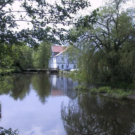 Wipperaublick in der Oldenstädter Wassermühle Uelzen Exterior foto